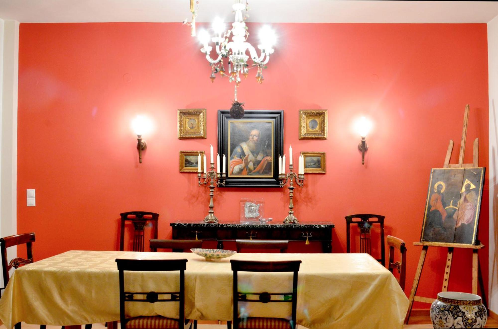 Elegant Stone Mansion In Historic Mystras 아파트 외부 사진